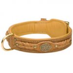 ナパレザーのパッド付きデコ・カラー