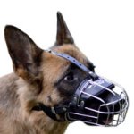 ベルジアンシェパードドッグ用ワイヤー製口輪