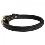 本革製犬用デコカラー