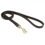 小型犬用クラッシクな本革リード