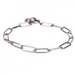 中型犬用チョークチェーンカラー(ステンレススチール製)