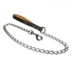 便利なハンドル付き犬用チェーンカラー