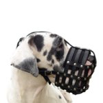 グレートデーン用革のマズル（メッシュタイプ）