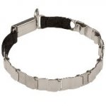 犬用ステンレススチールの首輪 (48 cm)