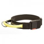 ハンドルとバックル付きナイロンの首輪