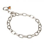 ステンレススチールのショートリンク・チョークカラー