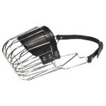 ワイヤー製かご型口輪　大型犬用