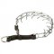 Pinch Collar with Leather Parts and Strong Buckle (3.2 mm)