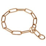 犬用チョークチェーンカラー（クロガン製）