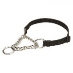 ナイロン製ハーフチョークカラー