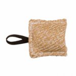 小型犬用ループ付き小さいジュート製おもちゃ