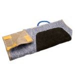 ハンドルと本革部分付き片袖のカバー