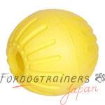 犬のボール 遊ぶFDTグッズ 黄色 9cm 犬のボール 遊ぶFDTグッズ 黄色 9cm