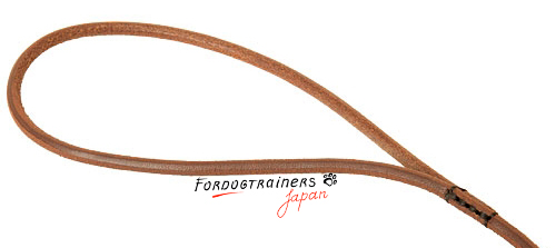 smooth and pleasant to touch dog leather lead