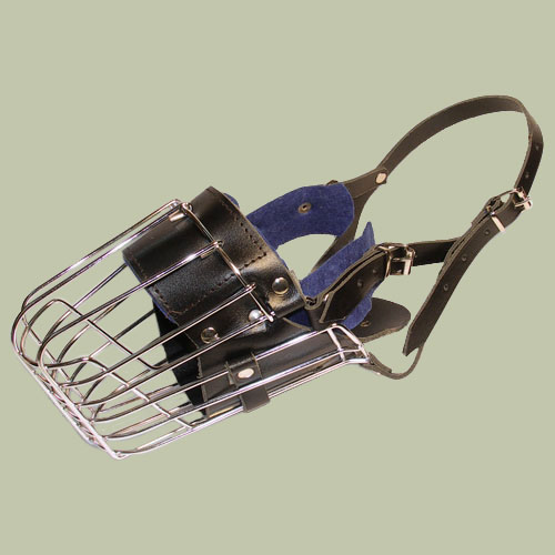 ワイヤー製犬用口輪　大型犬用