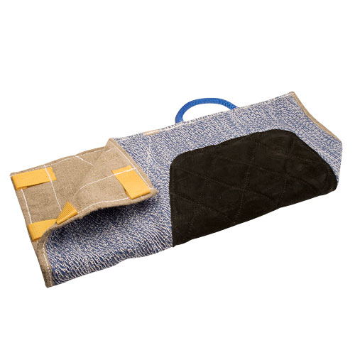 ハンドルと本革部分付き片袖のカバー