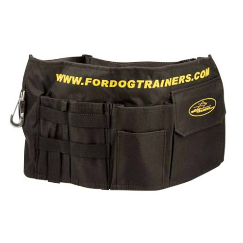 犬のトリーツバッグ 追加ポケット付き