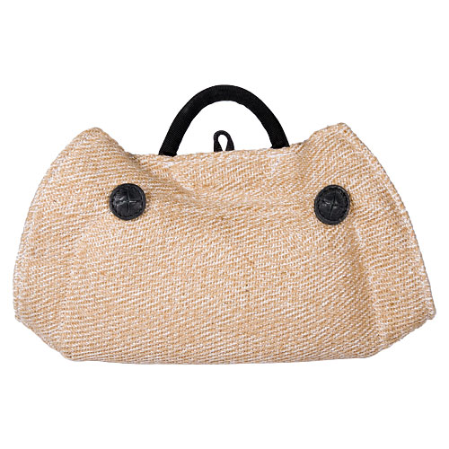 幼犬・若犬用黄麻の噛み付きパッド