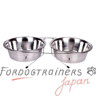 大型犬や中型犬に最適なステンレス食器 犬に安全！