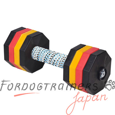 Large dog training dumbbell 2000g