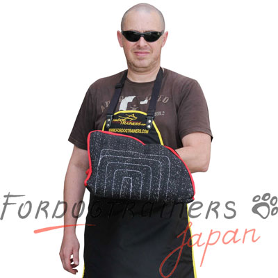 犬訓練用ビルダー　フレンチリネン 製　２つハンドル付き