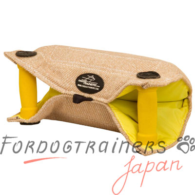子犬　訓練　噛むパッド　ジュート製　37x22cm