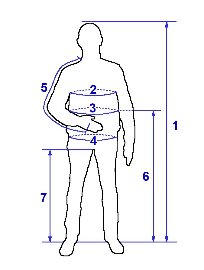 犬 訓練用服 サイズの測り方