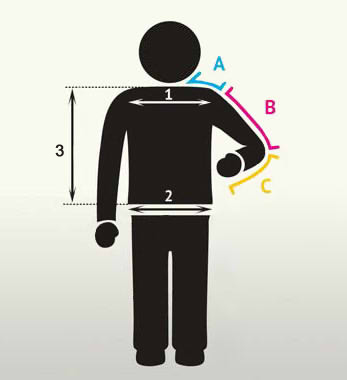 dog training vest sizing